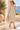Stone Beige V-Neck Kaftan Midi Dress