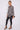 Love Sunshine Black Paisley Print Layer Satin Oversized Shirt LS-5003
