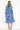 Love Sunshine Blue Marble Print Frilled Hem Midi Dress Casual Dress Dress with Pockets Everyday Dress Garden Party Dress Holiday Dress LS-2206 Summer Dress