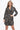 Love Sunshine Gold and Black Print Mini Shirt Dress Brunch Dress Casual Dress Dress with Pockets Everyday Dress Leopard Print Dress Long Sleeve Dress LS-5026 Workwear Dress