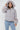 Love Sunshine Grey Faux Fur Cuffed Puffer Coat with Hood LS-2012