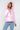 Love Sunshine Metalic Pink Puffer Jacket with Faux Fur on Hood LS-9030