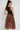 Love Sunshine Rust Zebra Printed Gold Striped Tiered Midi Skirt LS-2148 skirts