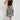 Love Sunshine Black Floral Printed Tiered Midi Skirt LS-2148 skirts