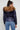 Love Sunshine Blue Nylon Textured Velvet Block Belted Puffer Jacket LS-2014