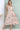 Love Sunshine Peach Floral Printed Asymmetric Strap Midi Dress 2112
