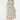 Love Sunshine Cream Floral Printed Wrap Midi Dress LS-2118