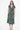 Love Sunshine Green Floral Printed Wrap Midi Dress LS-2118