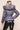 Love Sunshine Grey Puffer Jacket with Faux fur on Hood LS-9027