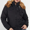Love Sunshine Black Bomber Para Jacket LS-2009