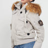 Love Sunshine Grey Bomber Para Jacket LS-2009