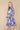 Love Sunshine Blue Palm Leaf Print Belted Mini Shirt Dress Casual Dress Dress with Pockets Everyday Dress Holiday Dress LS-2143 Quarter Sleeve Dress Summer Dress