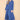 Love Sunshine Plain Blue Midaxi Shirt Dress Brunch Dress Casual Dress Dress with Pockets Everyday Dress Garden Party Dress Long Sleeve Dress LS-2037 Wedding Guest Dress Workwear Dress
