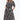 Love Sunshine Brown Geometric Printed Half Sleeve Midi Shirt Dress Brunch Dress Casual Dress DB Dress with Pockets Everyday Dress LS-2045 Workwear Dress